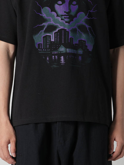 9.1OZ COTTON JERSERY GRAPHIC TEE