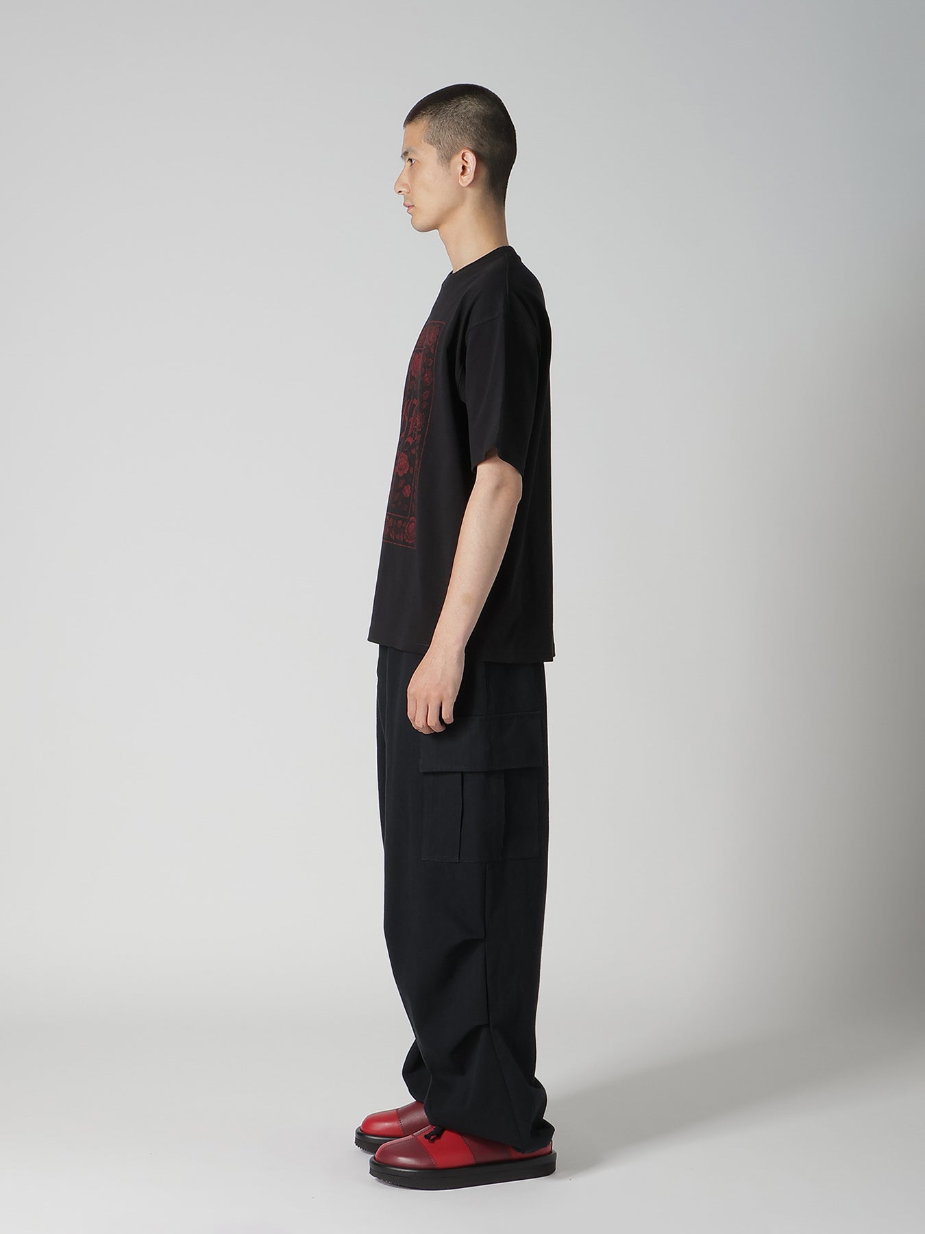 9.1OZ FLOWER PRINT T