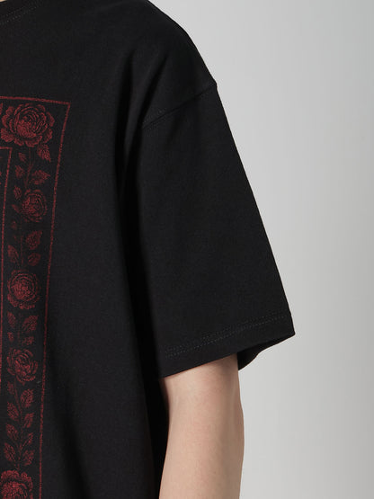 9.1OZ FLOWER PRINT T