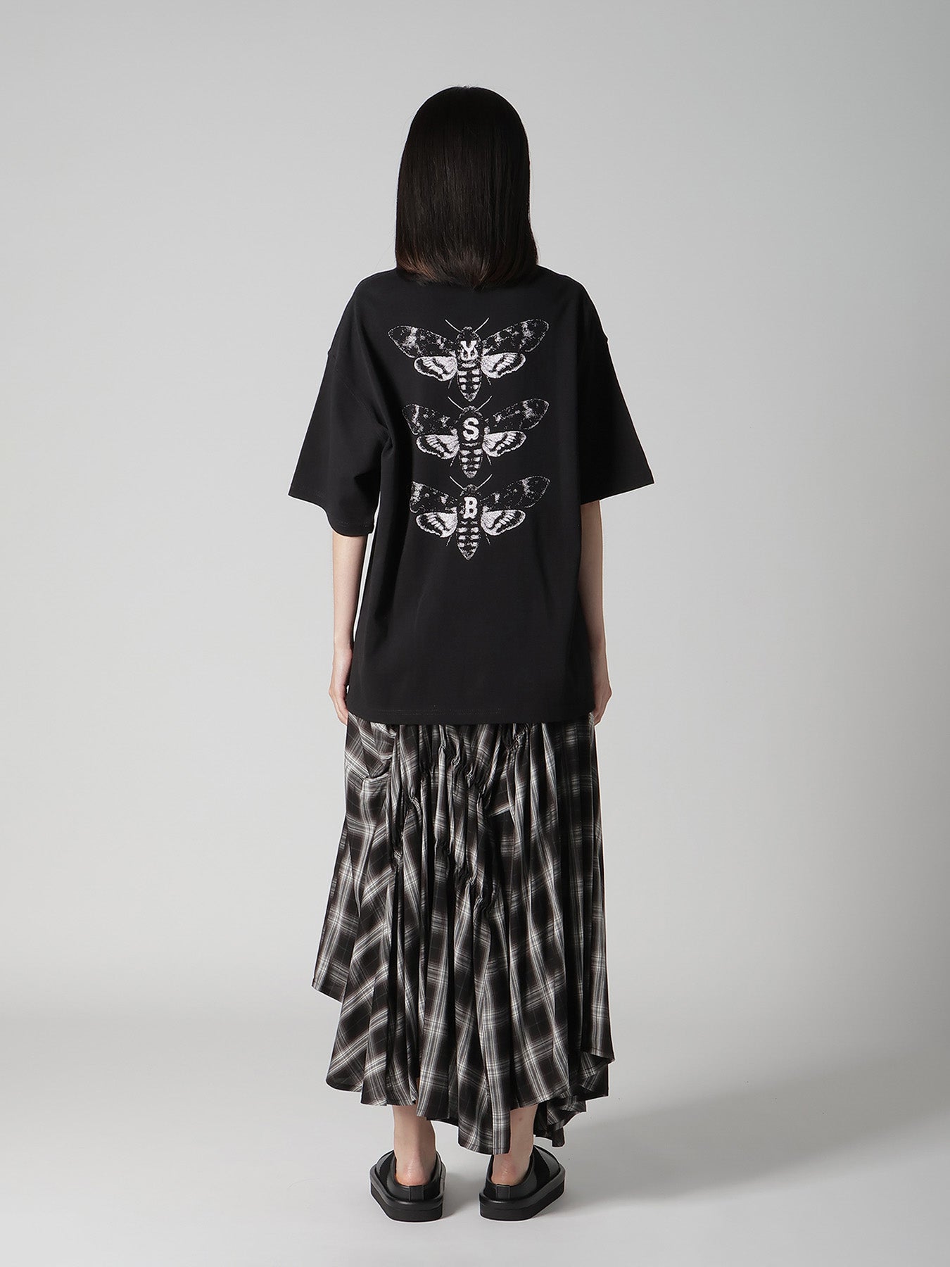 9.1OZ MOTH PRINT T – THE SHOP YOHJI YAMAMOTO