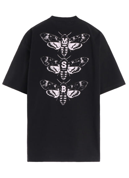 9.1OZ MOTH PRINT T