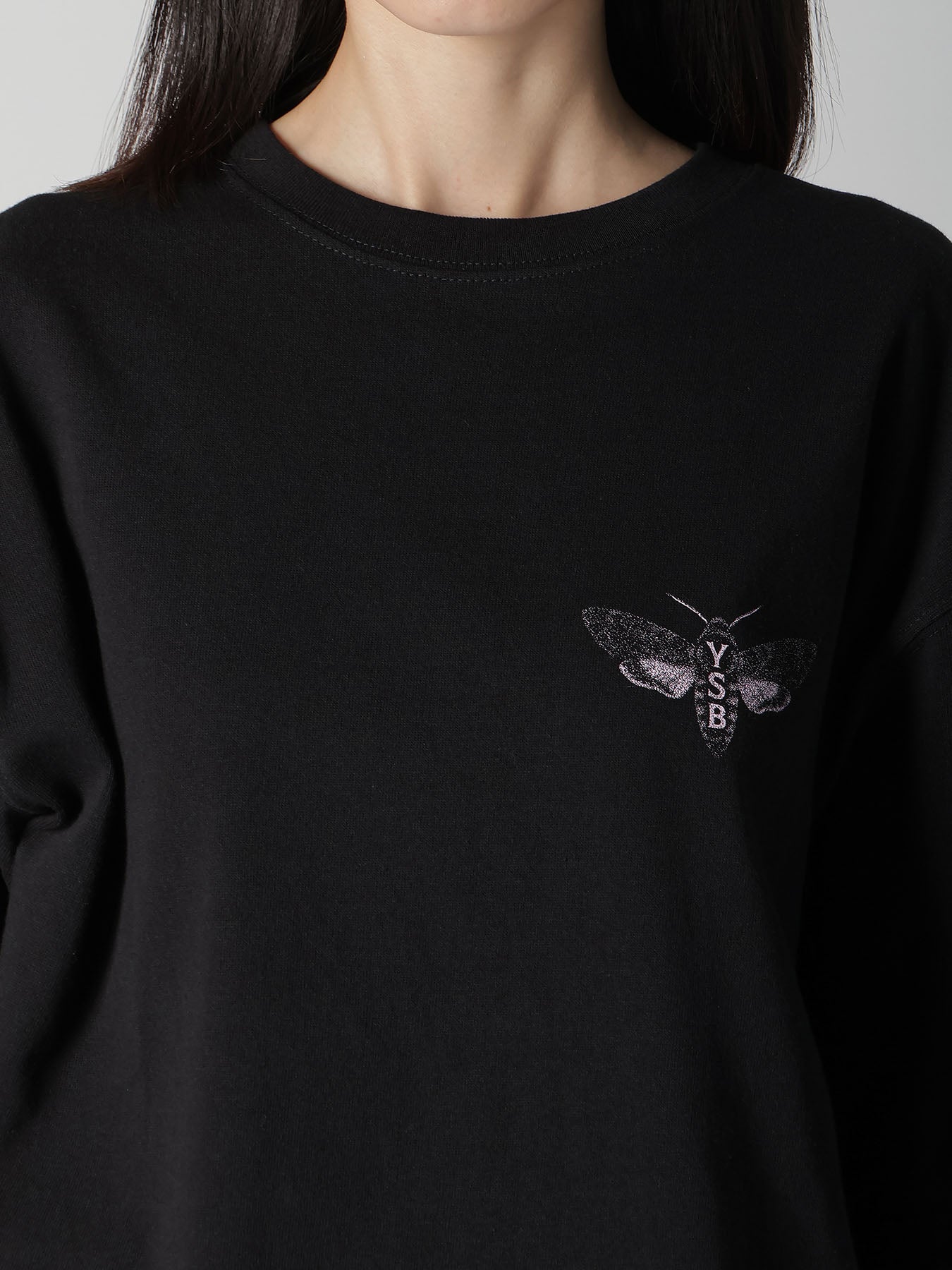 9.1OZ MOTH PRINT T