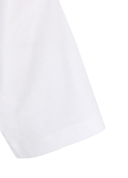 COTTON JERSEY PLAID PRINT SHORT SLEEVE BIG TEE