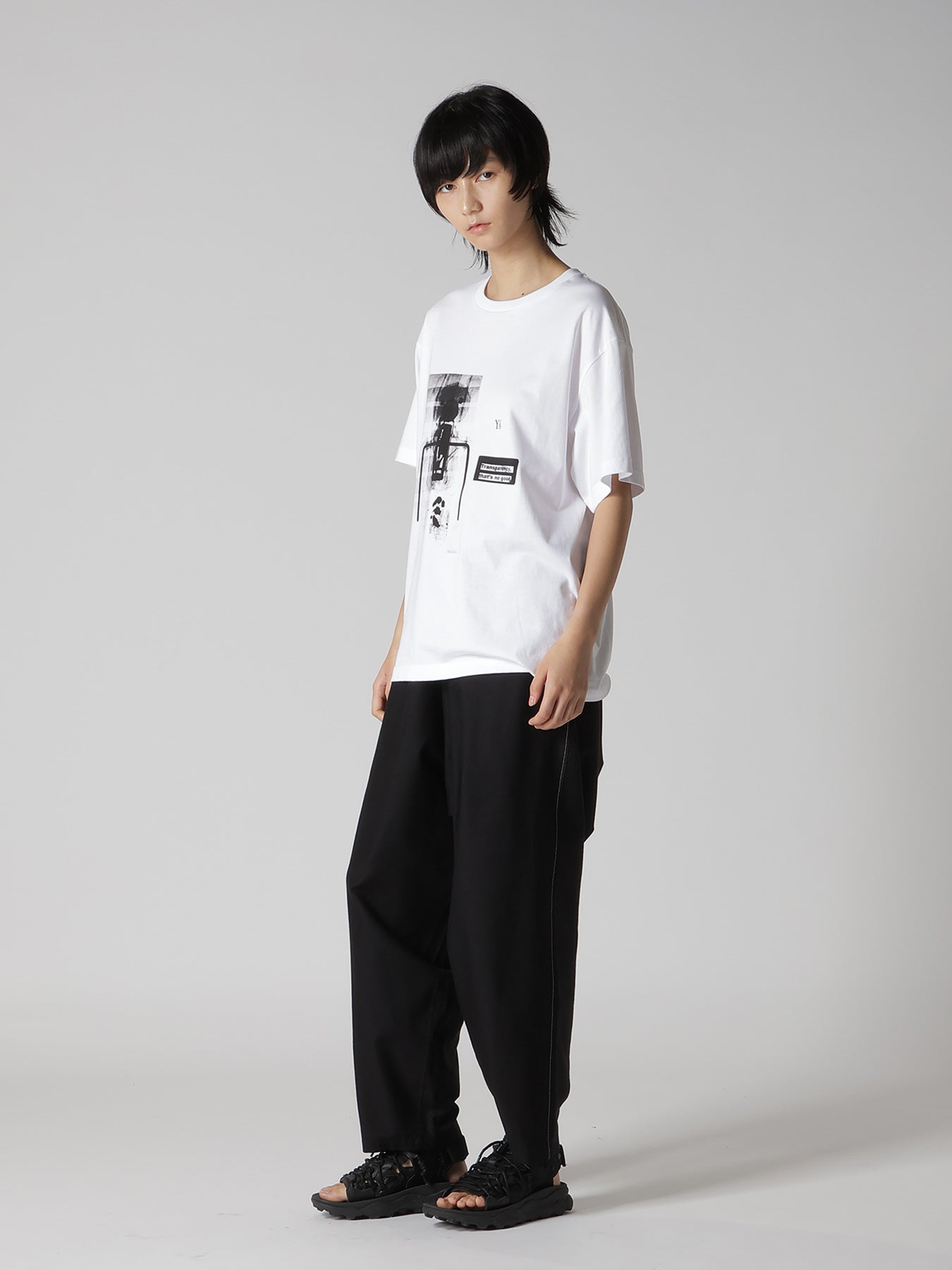 6.5OZ JERSEY BEAR GRAPHIC PRINT TEE