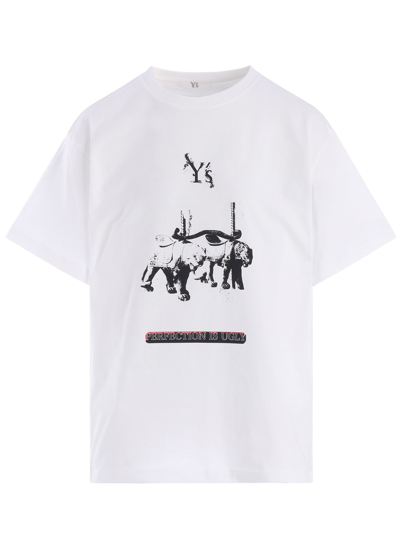 COTTON JERSEY TIGER PRINT TEE – THE SHOP YOHJI YAMAMOTO
