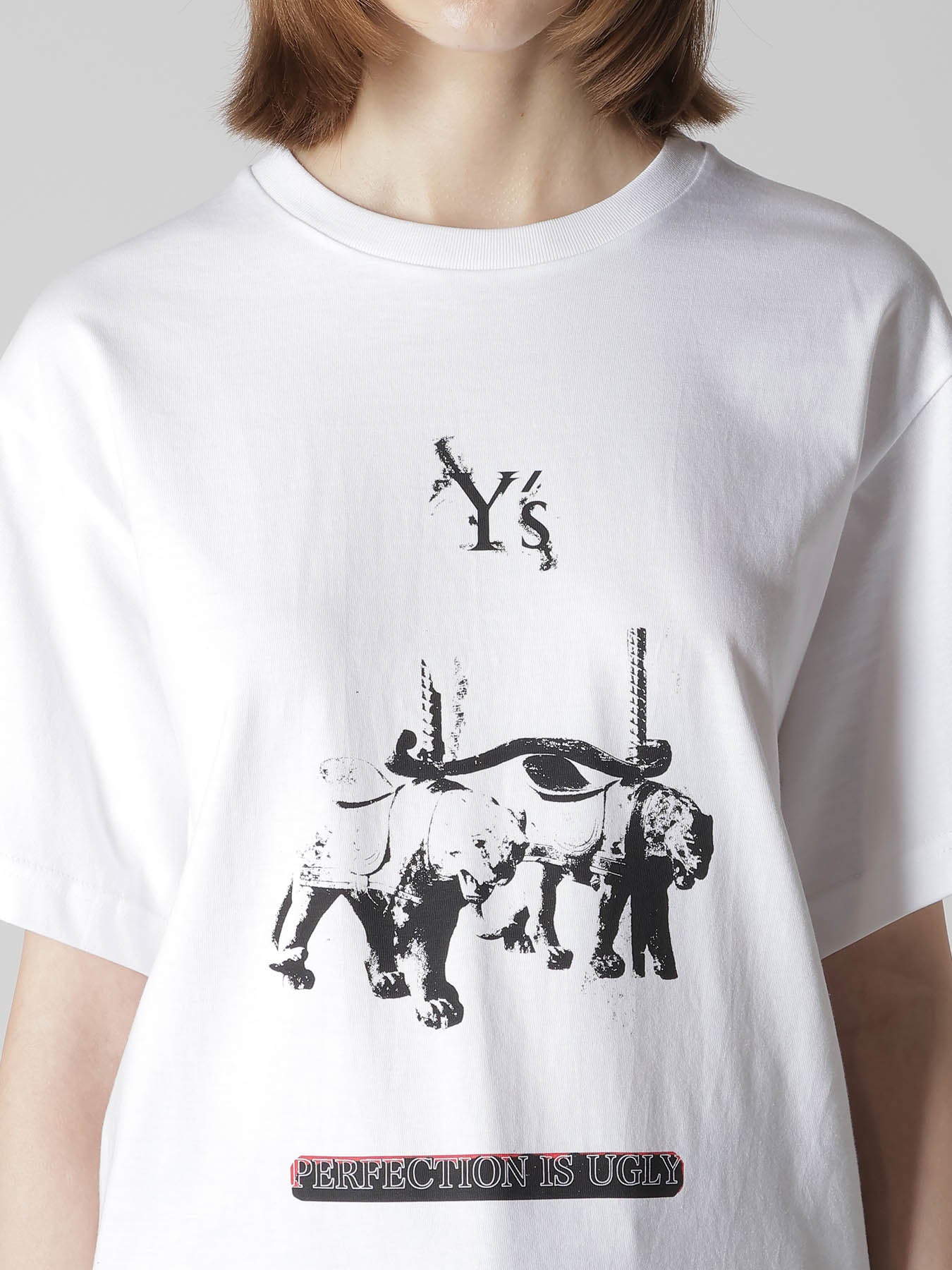 COTTON JERSEY TIGER PRINT TEE