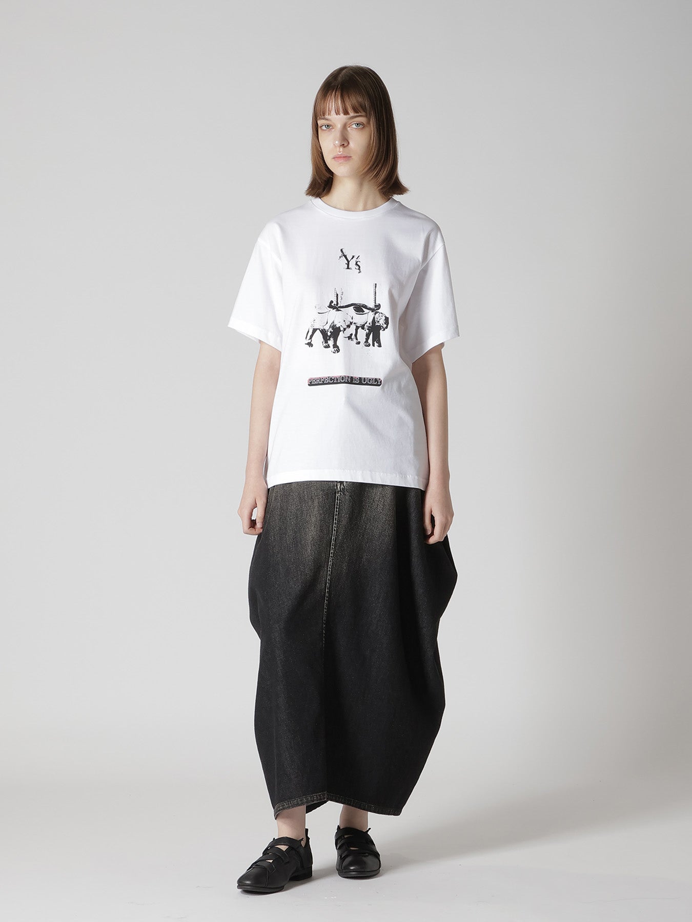 COTTON JERSEY TIGER PRINT TEE