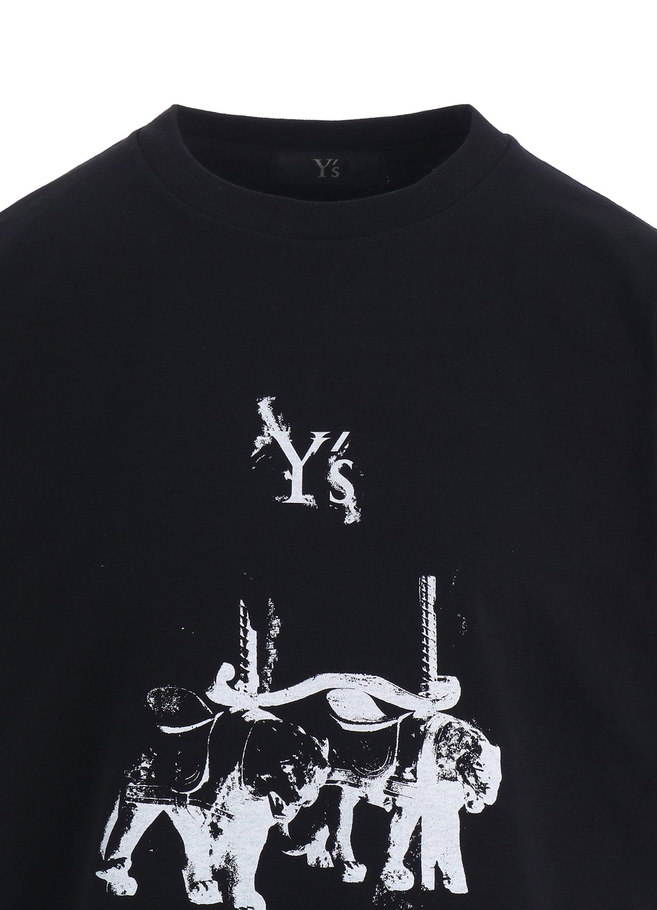 COTTON JERSEY TIGER PRINT TEE