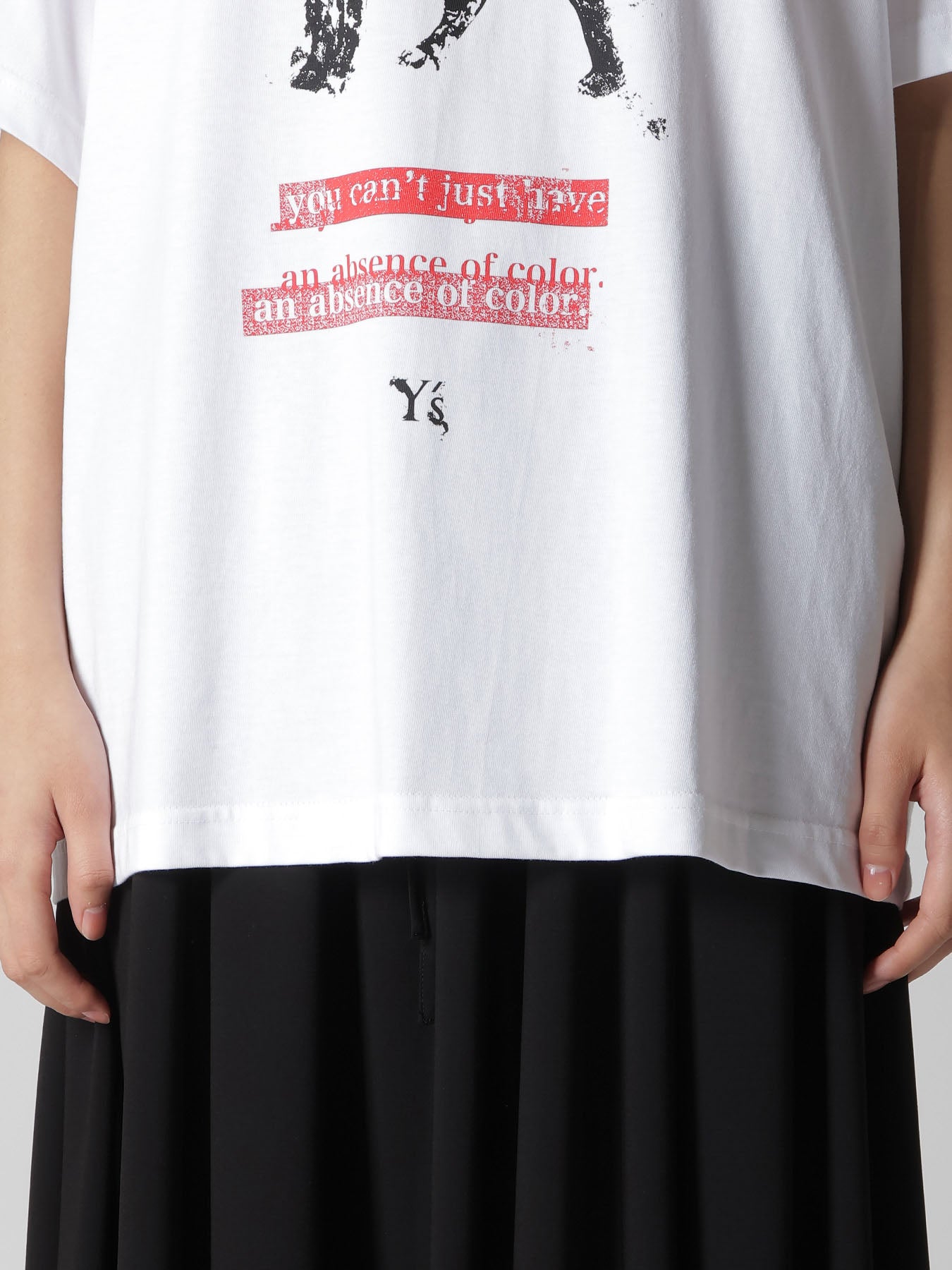 COTTON JERSEY DOG PIGMENT PRINT TEE