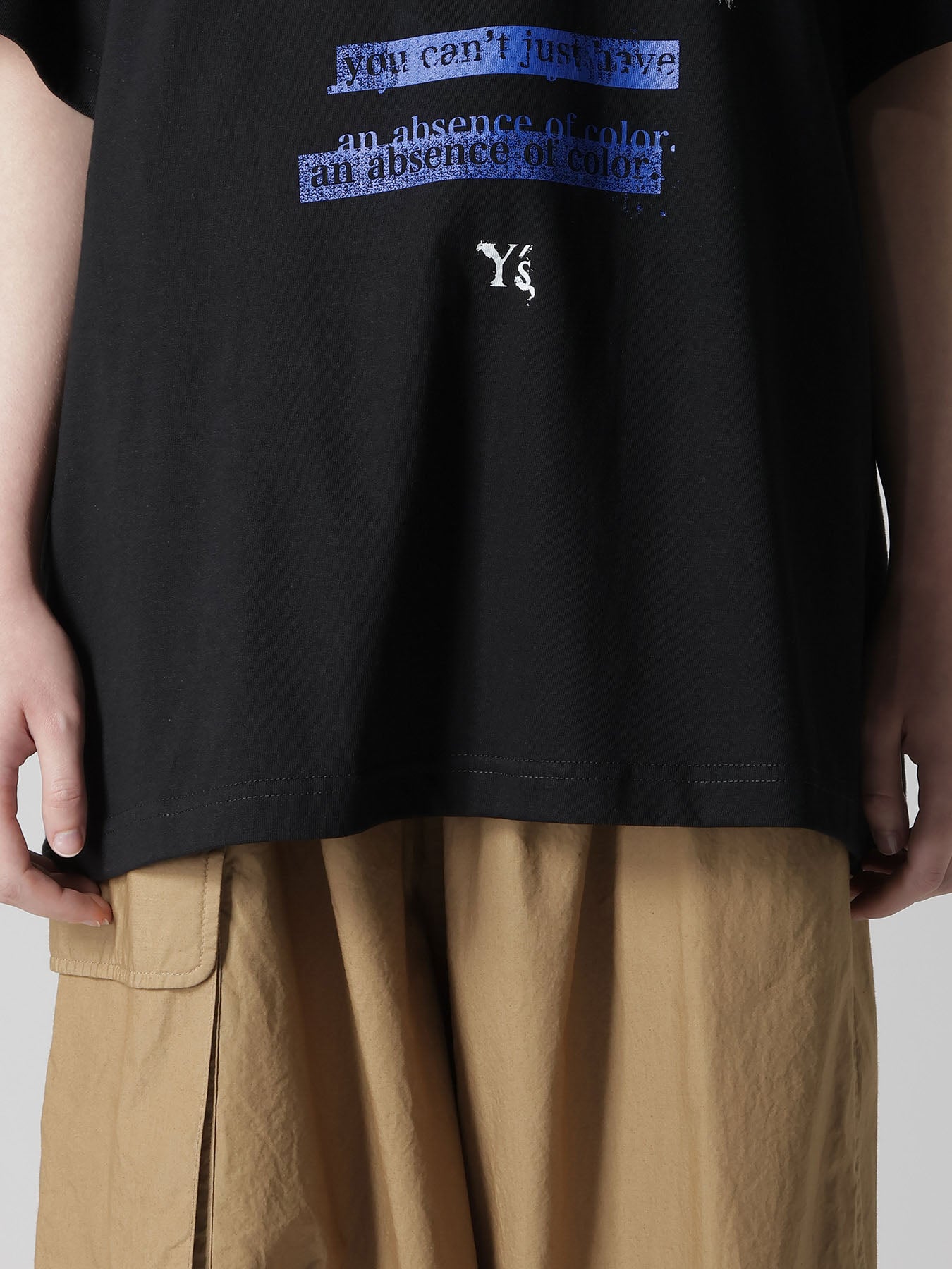 COTTON JERSEY DOG PIGMENT PRINT TEE