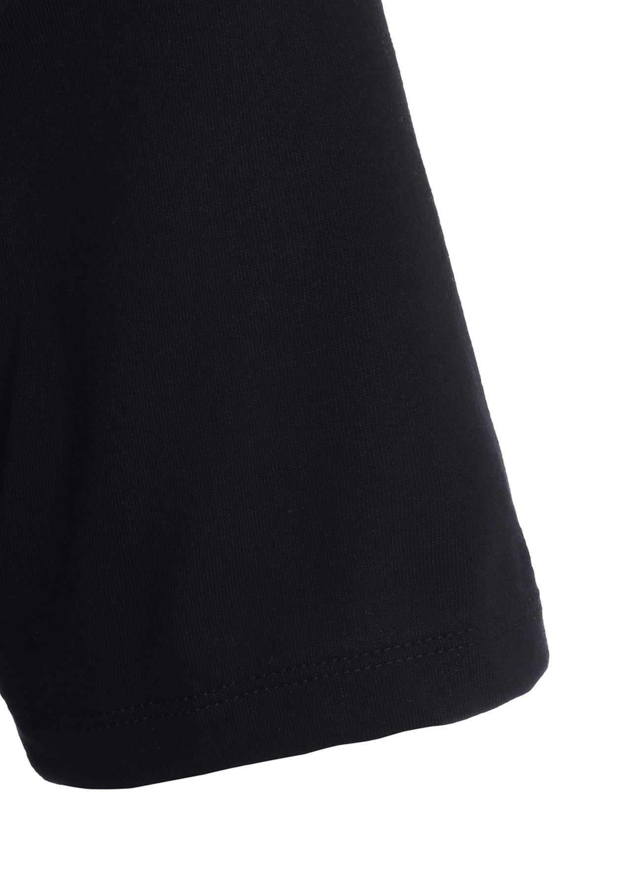 JERSEY ANGEL DOT PIGMENT PRINT ASYMMETRIC TEE
