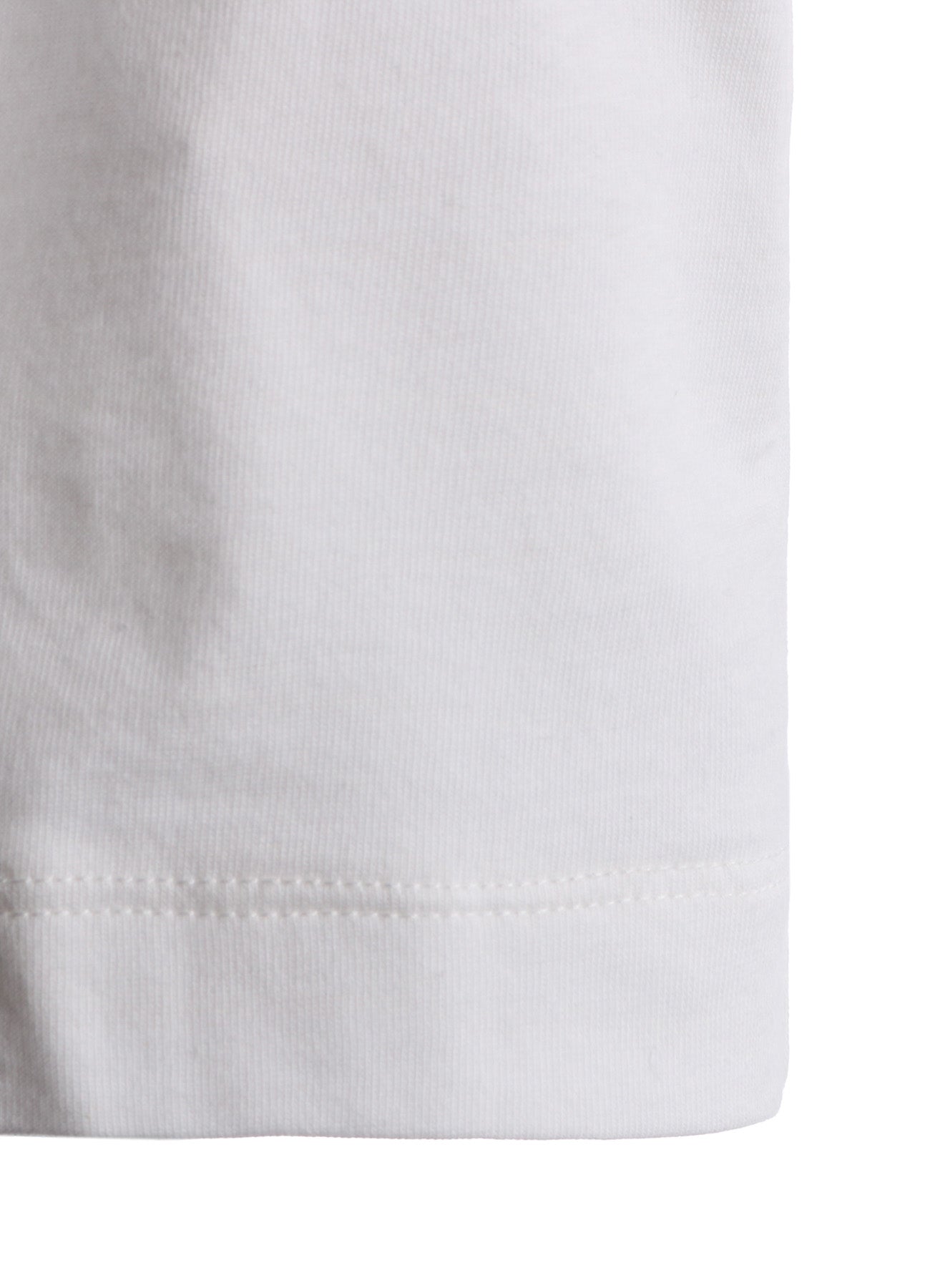 COTTON JERSEY MESSAGE PRINT BELTED HALF SLEEVE TEE