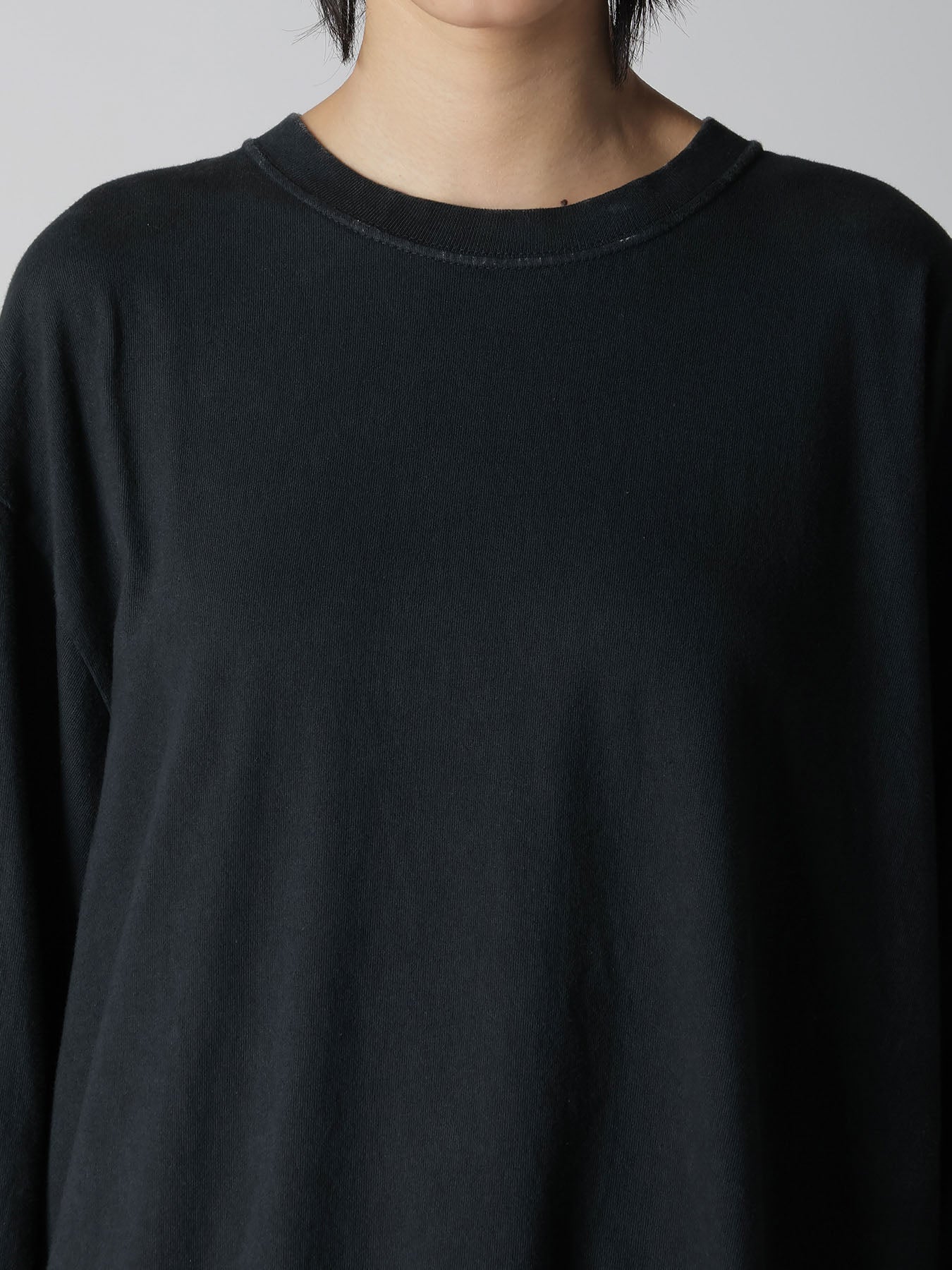 7.4OZ COTTON JERSEY SULFUR-DYED LONG SLEEVE TEE – THE SHOP YOHJI