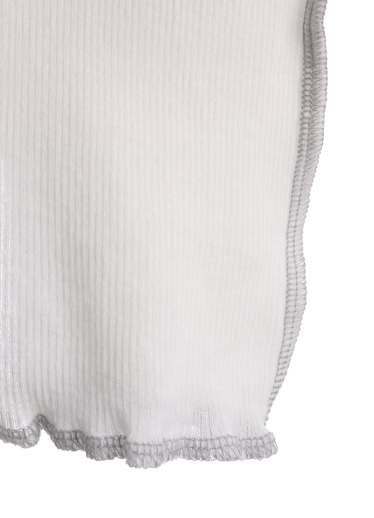 RIB PANEL LONG SLEEVE TEE