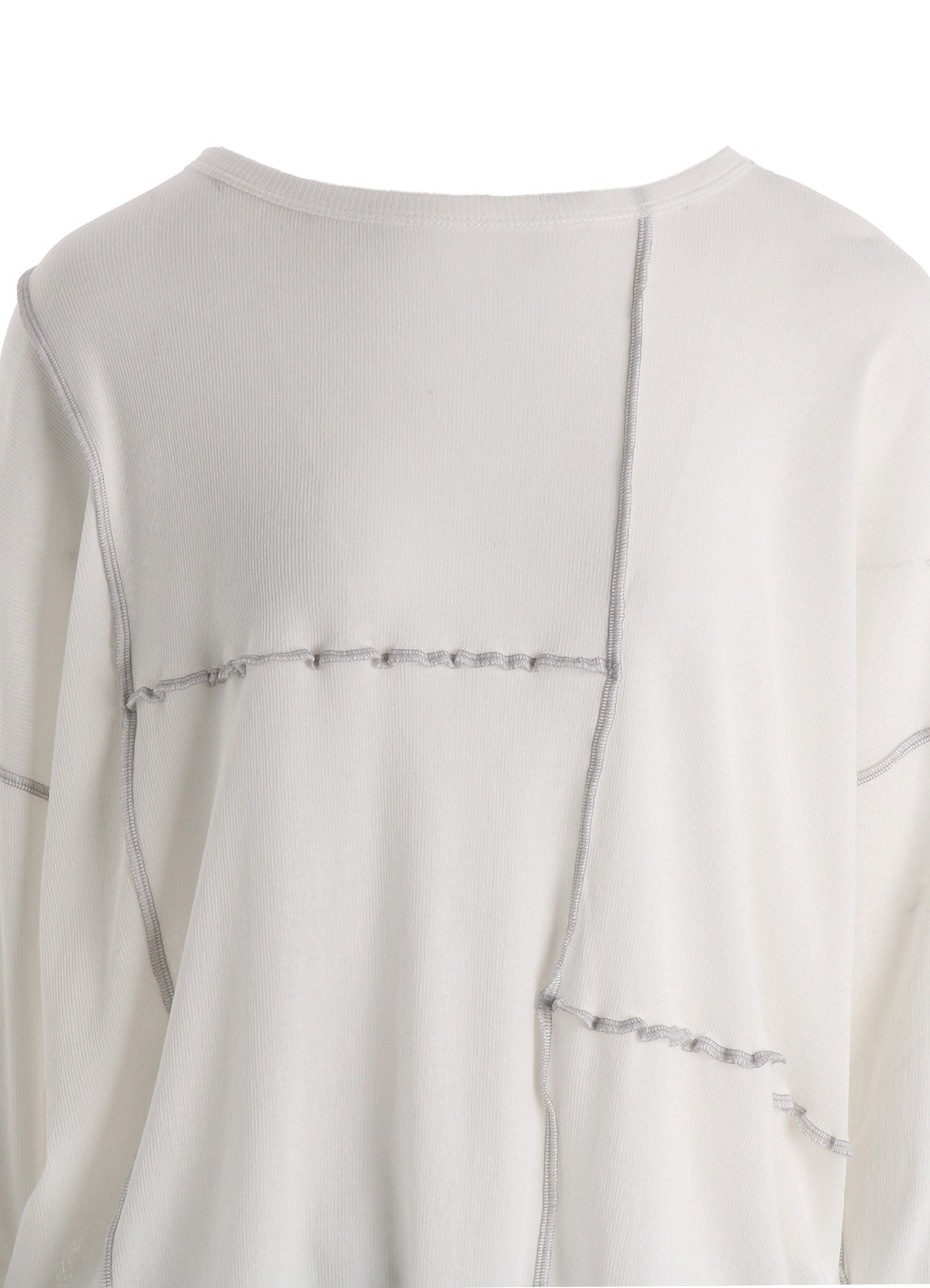 RIB PANEL LONG SLEEVE BIG TEE