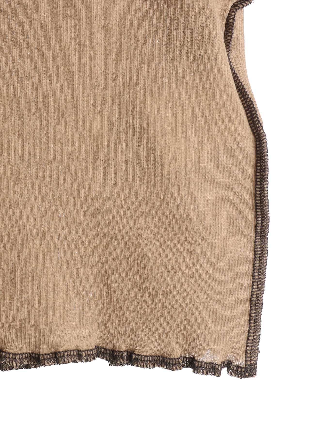 RIB PANEL LONG SLEEVE BIG TEE