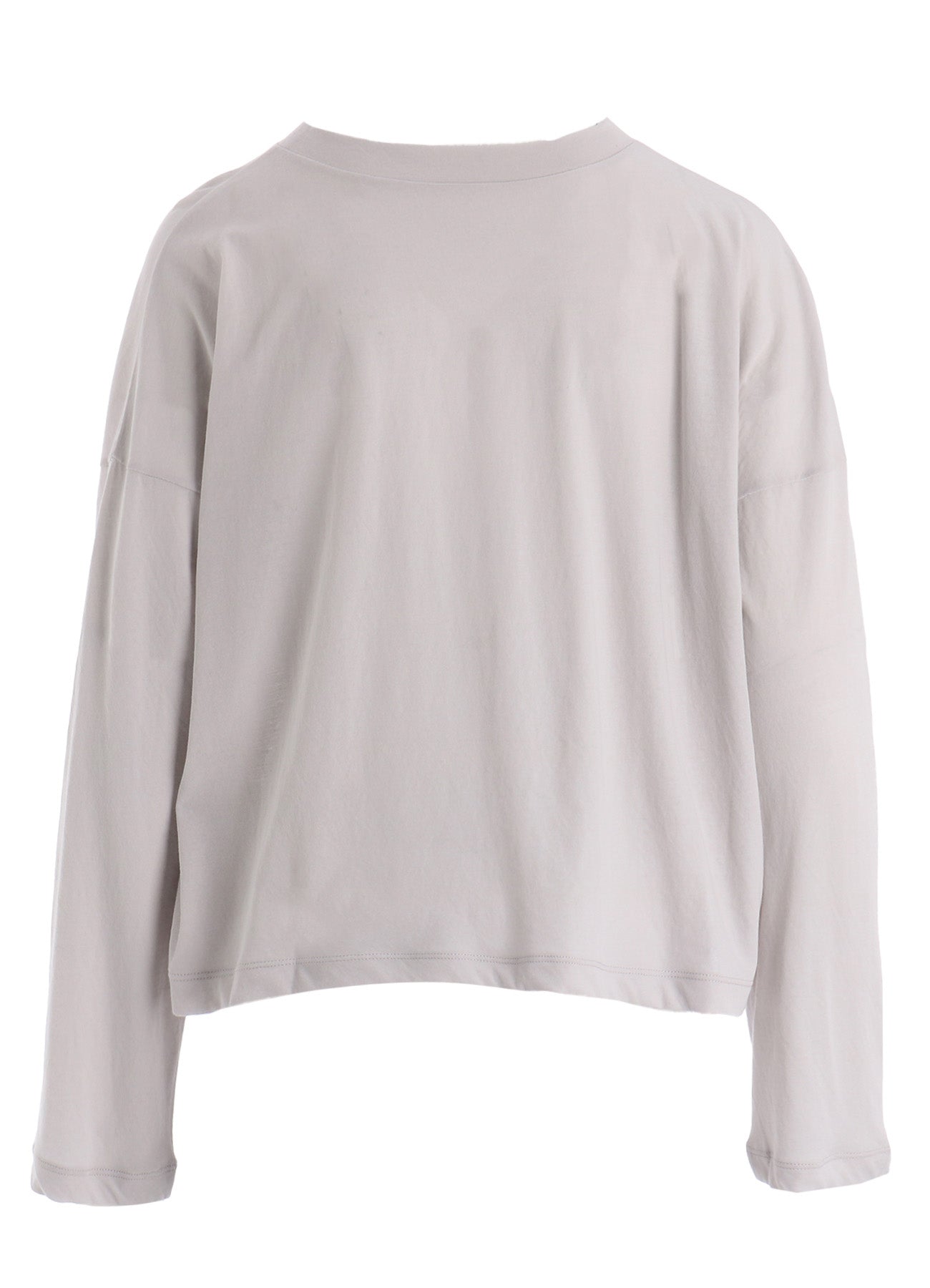 COTTON JERSY CROPED TEE