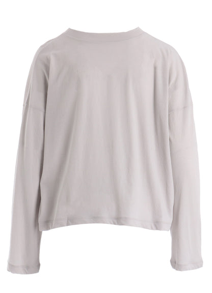 COTTON JERSY CROPED TEE