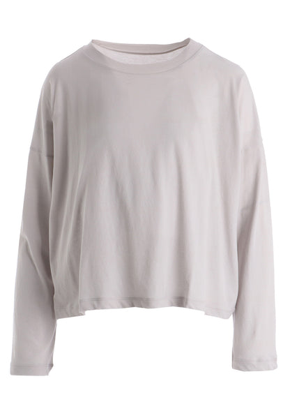 COTTON JERSY CROPED TEE