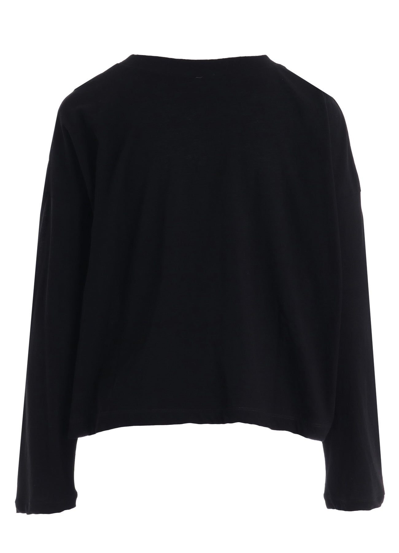 COTTON JERSY CROPED TEE