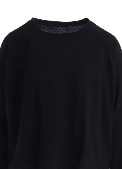 COTTON JERSY CROPED TEE
