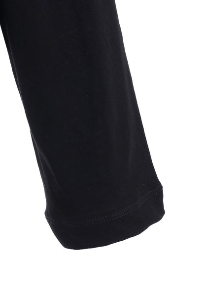 COTTON JERSY CROPED TEE
