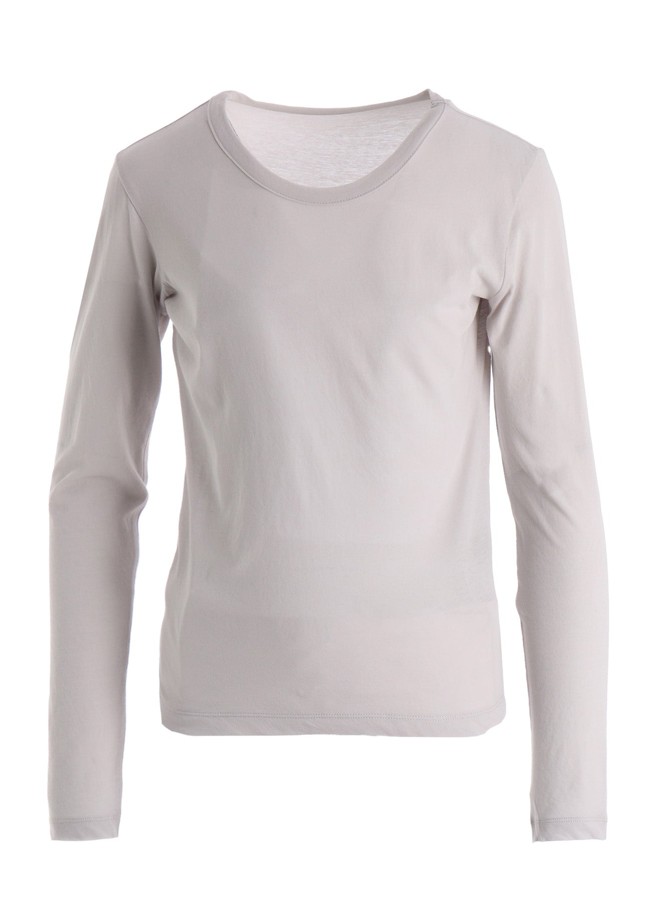 COTTON JERSY LONG SLEEVE TEE
