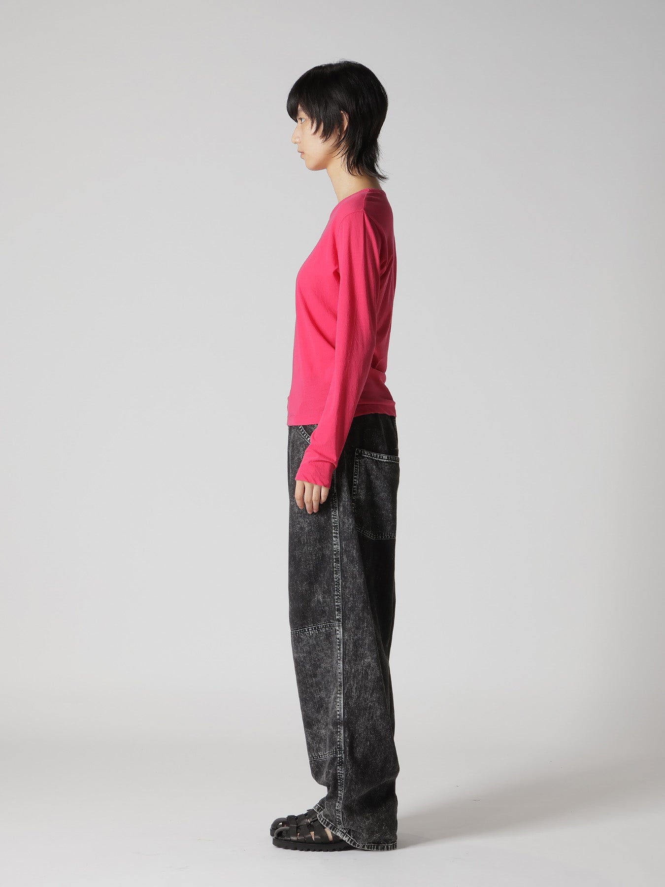 GIANTS × Yohji Yamamoto L/S Cotton Tee COTTON JERSY LONG SLEEVE TEE – THE SHOP YOHJI YAMAMOTO