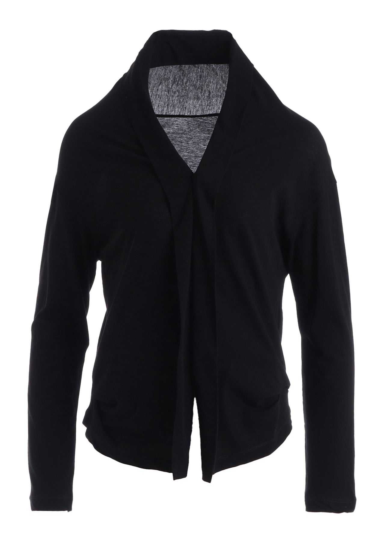 COTTON JERSY FRONT BUTTONS CARDIGAN