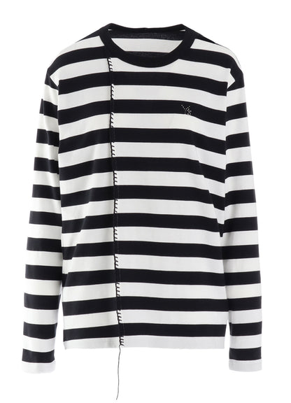 STRIPE JERSEY Y's STITCH LONG T
