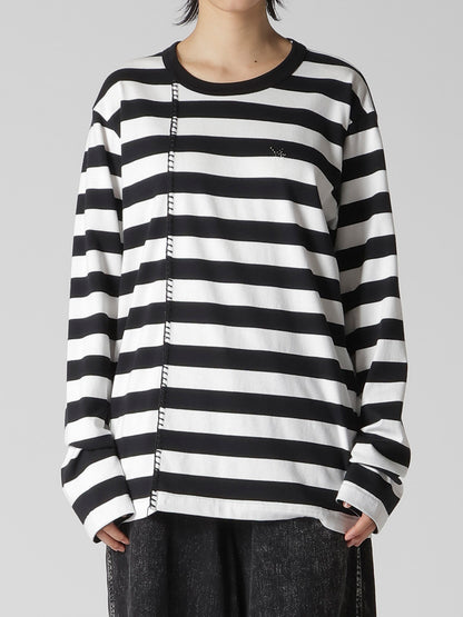 STRIPE JERSEY Y's STITCH LONG T