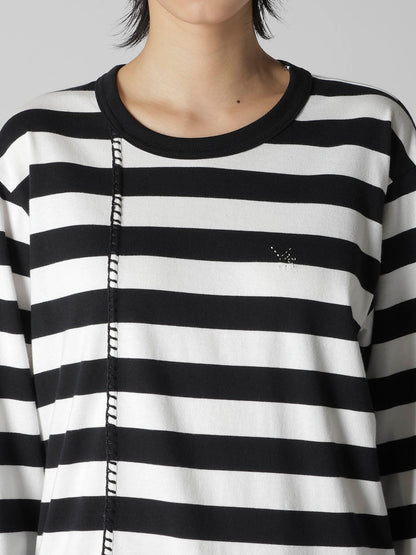 STRIPE JERSEY Y's STITCH LONG T