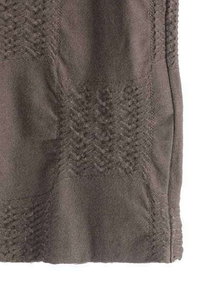 BLOCK TUCK JQ 5-BUTTON CARDIGAN