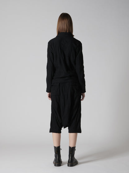 BLOCK TUCK JQ 5-BUTTON CARDIGAN