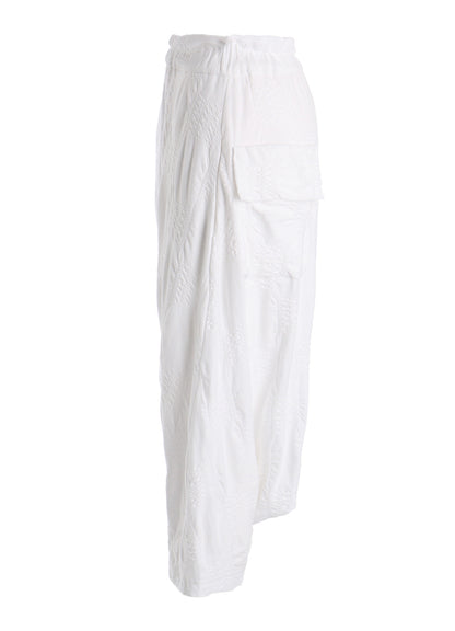 BLOCK TUCK JQ SAROUEL PANTS