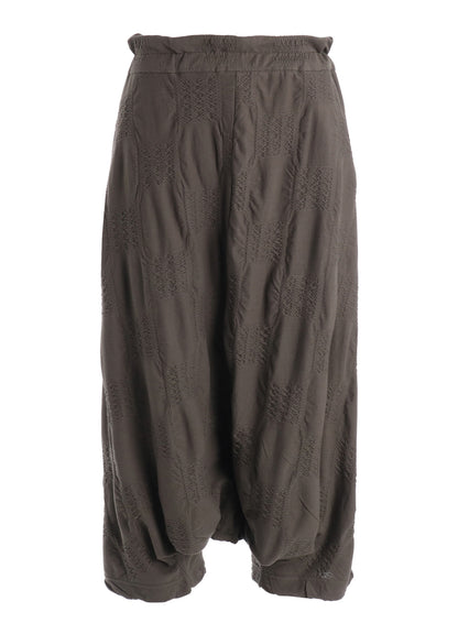 BLOCK TUCK JQ SAROUEL PANTS