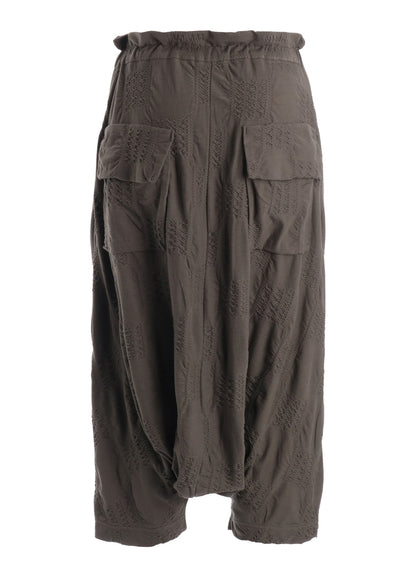 BLOCK TUCK JQ SAROUEL PANTS