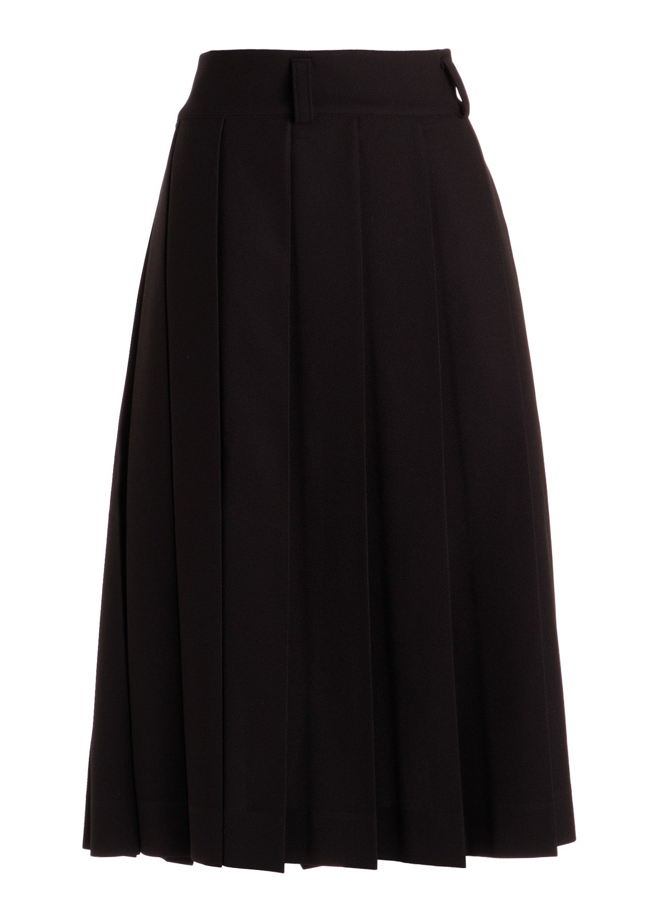 POLYESTER PLEATED SKIRT