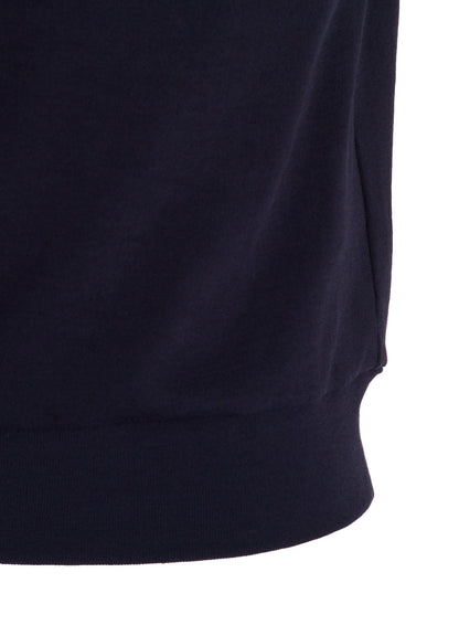 COTTON GAUZE FRAISE DRAPE TIE SLEEVELESS TEE