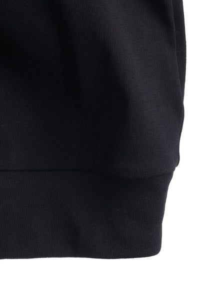 COTTON GAUZE FRAISE DRAPE TIE SLEEVELESS TEE