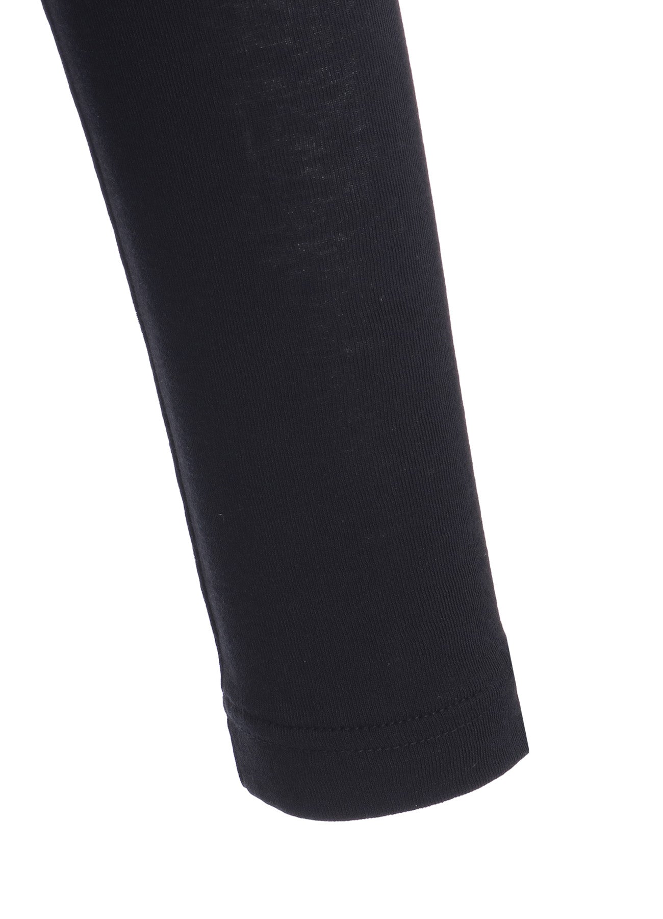 COTTON GAUZE FRAISE HIGHNECK LONG SLEEVE TEE