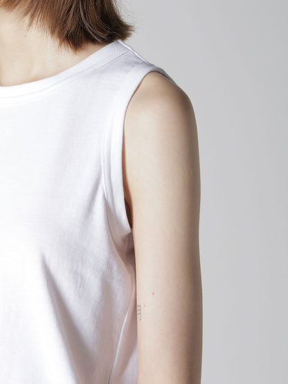 JERSEY BACK LINE SLEEVELESS TEE