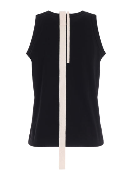JERSEY BACK LINE SLEEVELESS TEE