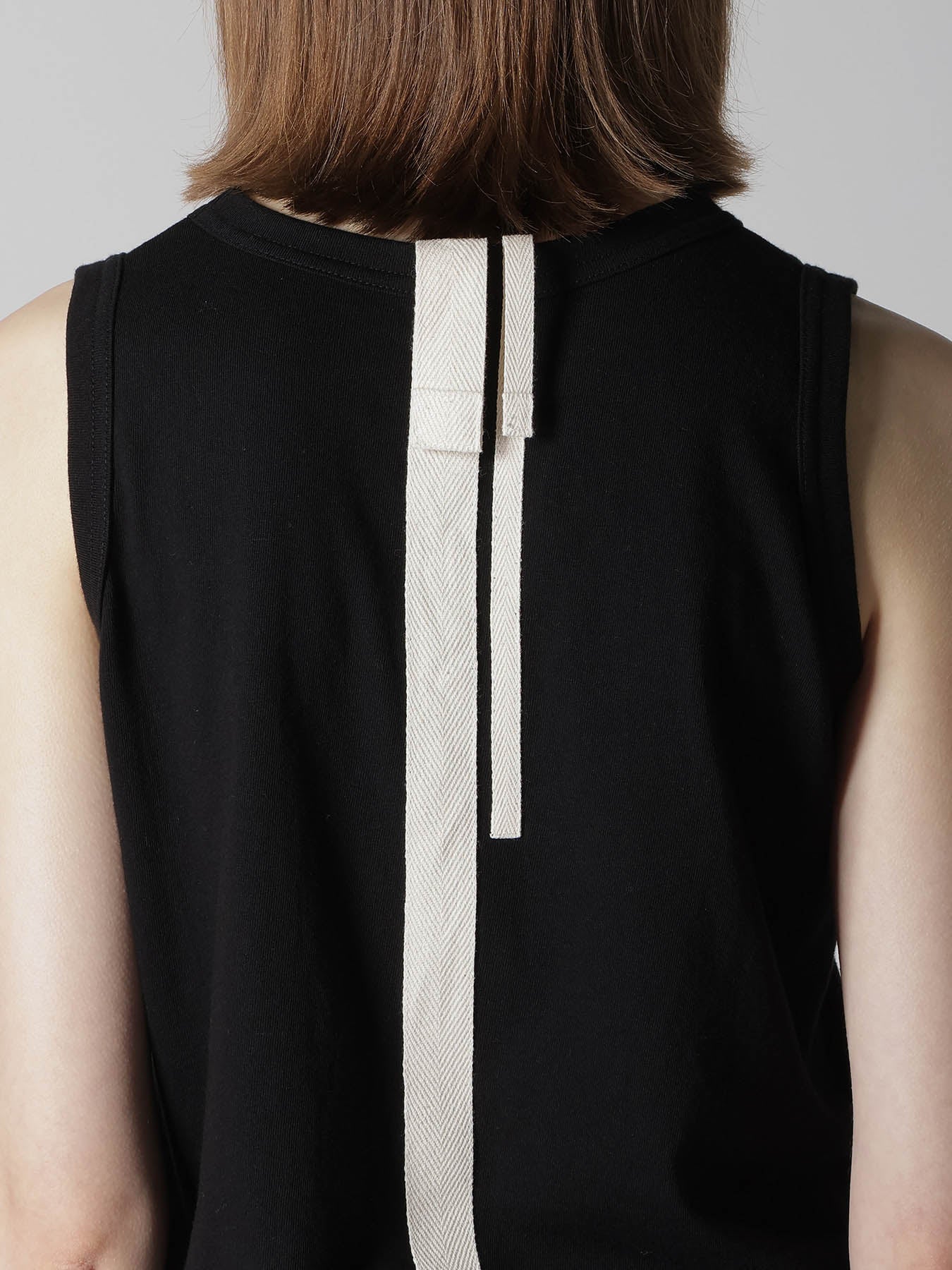 JERSEY BACK LINE SLEEVELESS TEE