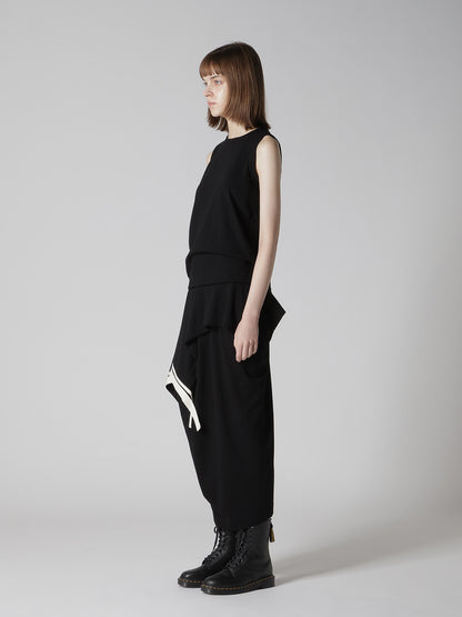 JERSEY BACK LINE SLEEVELESS TEE