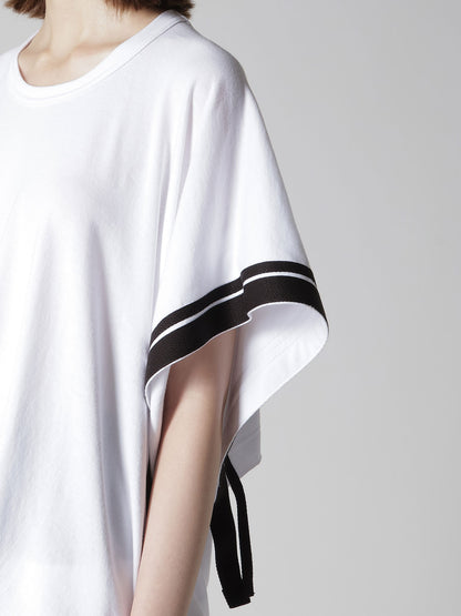 JERSEY UNBALANCE LINE PULLOVER