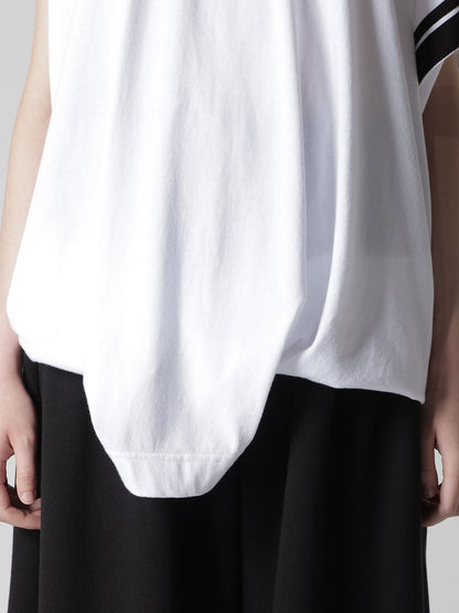 JERSEY UNBALANCE LINE PULLOVER