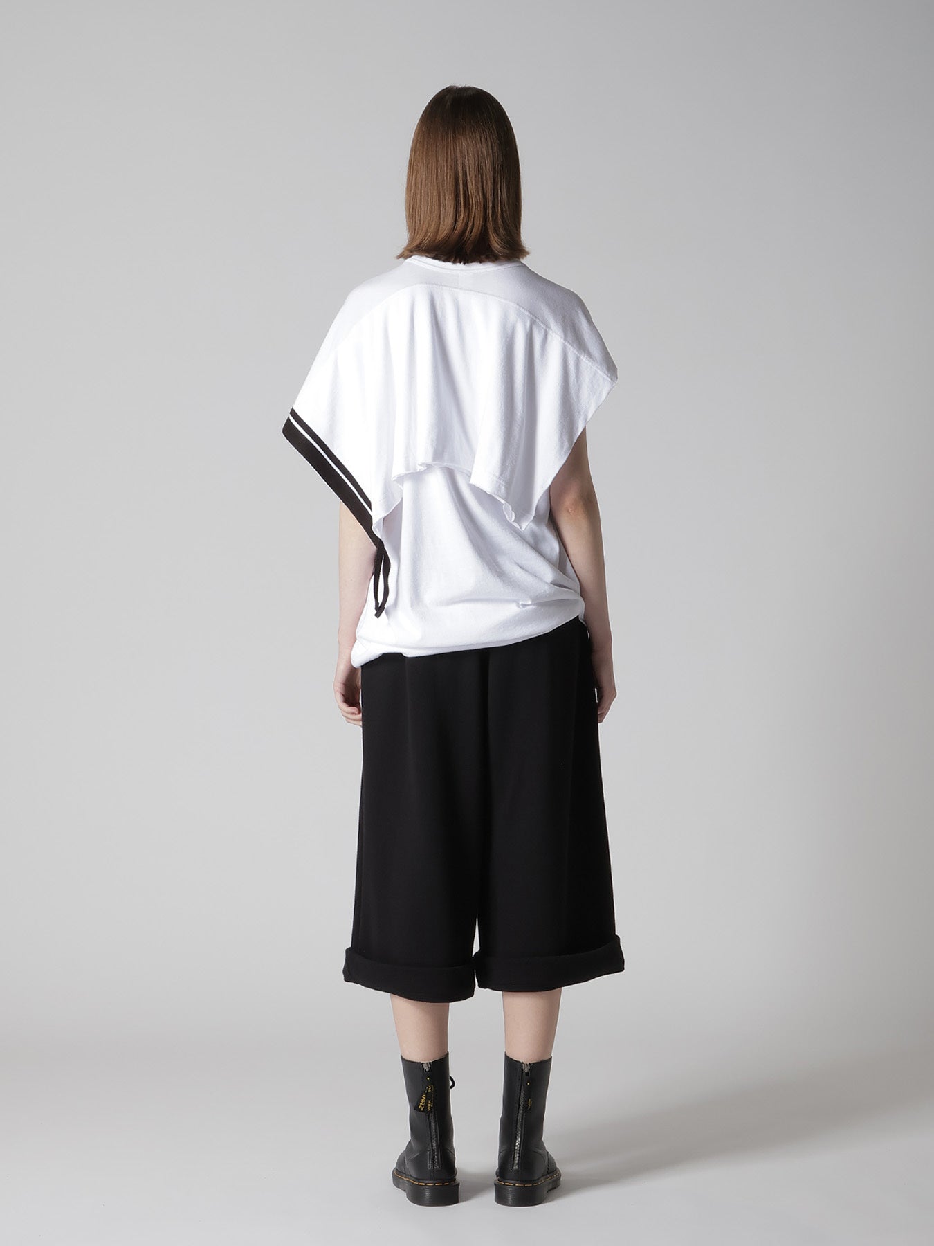 JERSEY UNBALANCE LINE PULLOVER