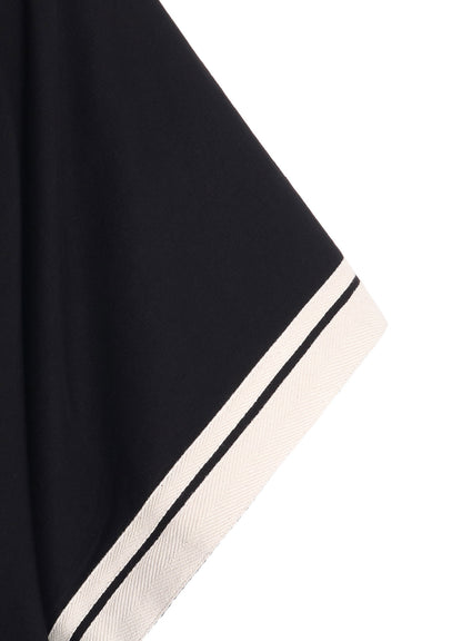 JERSEY UNBALANCE LINE PULLOVER