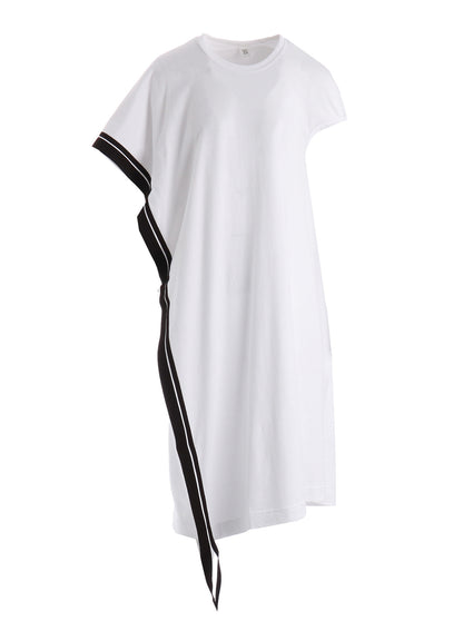 JERSEY UNBALANCE LINE DRESS